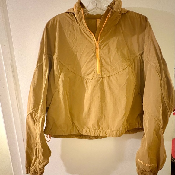 LULULEMON - Evergreen Cropped Anorak (Mango Dream) - Picture 9 of 13